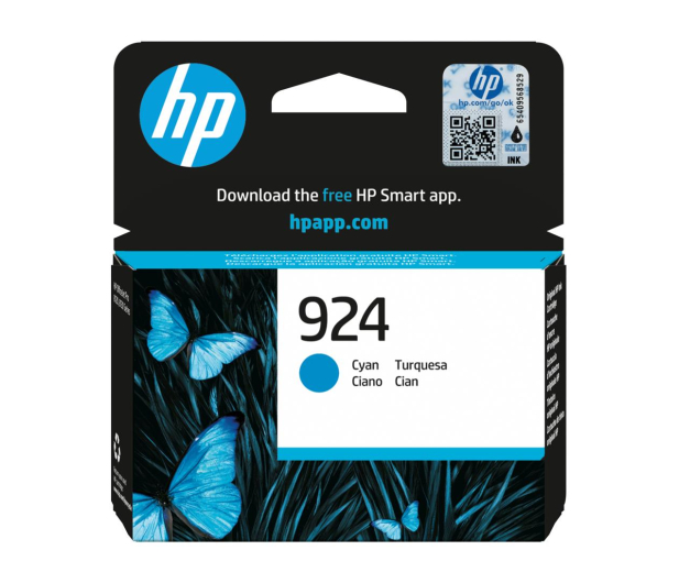 HP 924 cyan do 400 str. Instant Ink - 1227143 - zdjęcie
